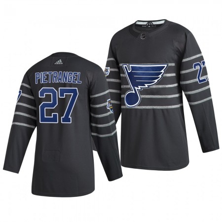 Camisola St. Louis Blues Alex Pietrangelo 27 Cinza Adidas 2020 NHL All-Star Authentic - Homem